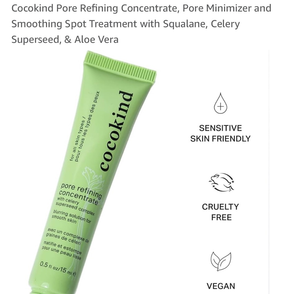 COCOKIND Pore Refining Concentrate 0.5oz blemishes large pores many available - Picture 7 of 11